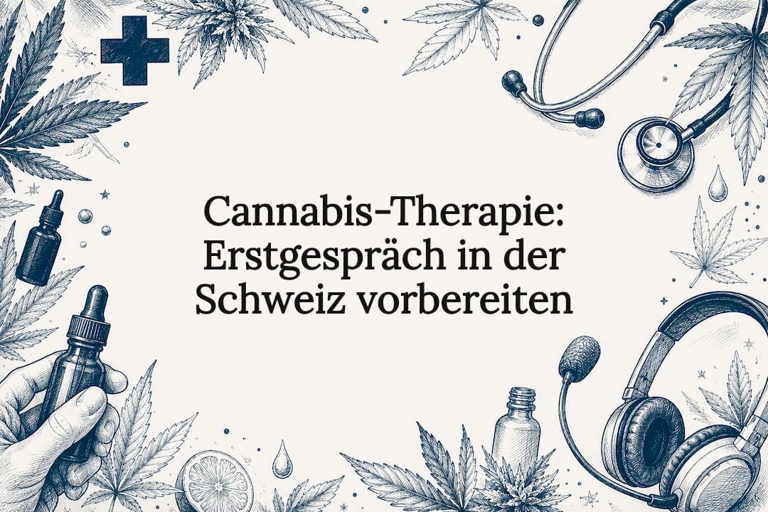 Cannabis-Therapie: Erstgespräch in der Schweiz vorbereiten