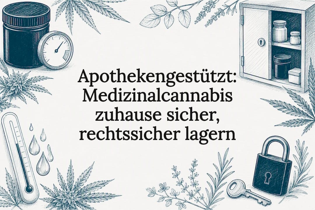 Apothekengestützt: Medizinalcannabis zuhause sicher, rechtssicher lagern