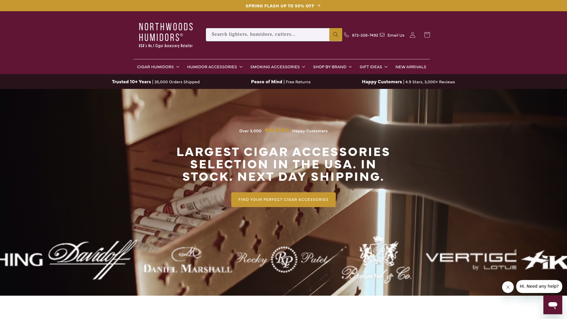 https://northwoodshumidors.com
