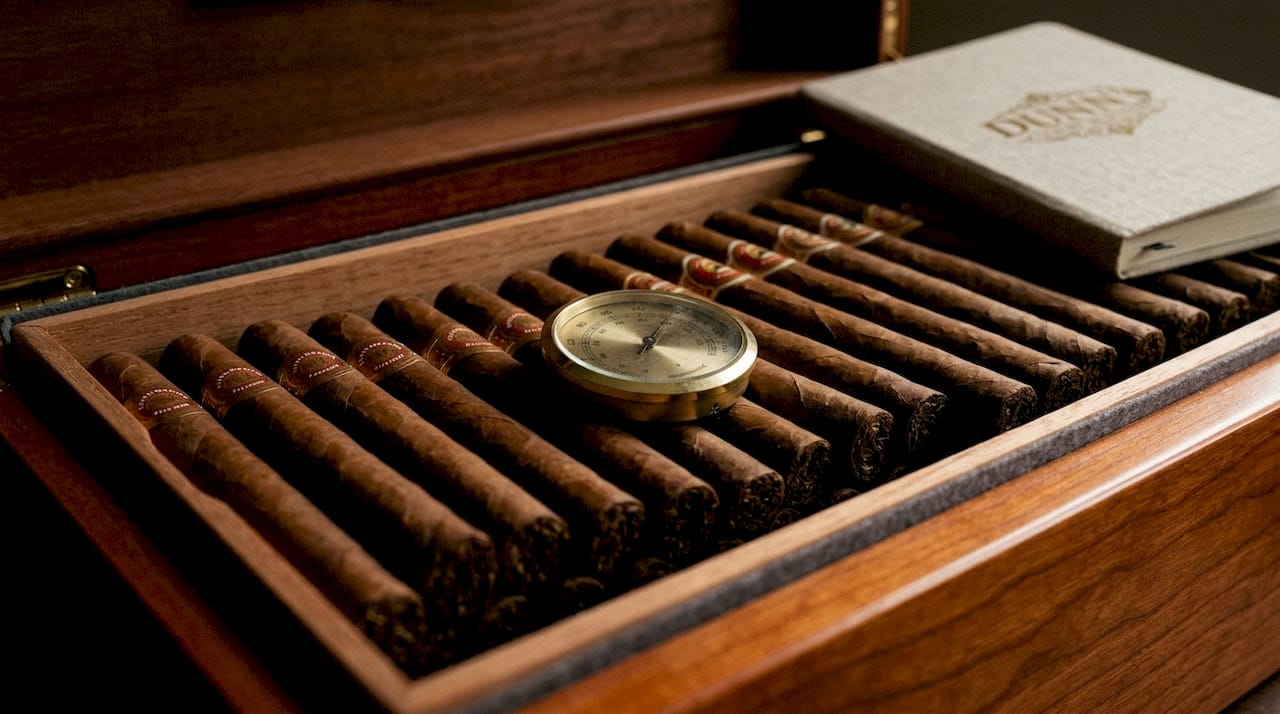 Close-up of tightly packed cigars obstructing air flow