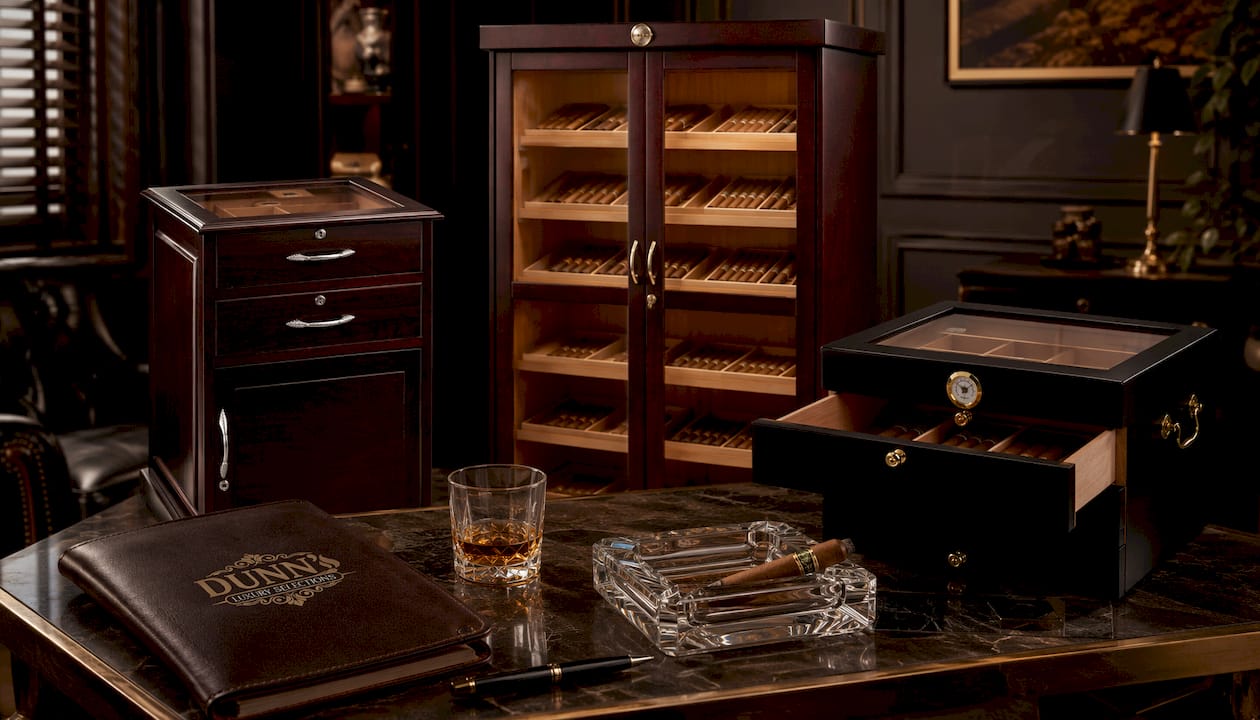 Bermuda Cabinet for Your High-End Cigars Collections