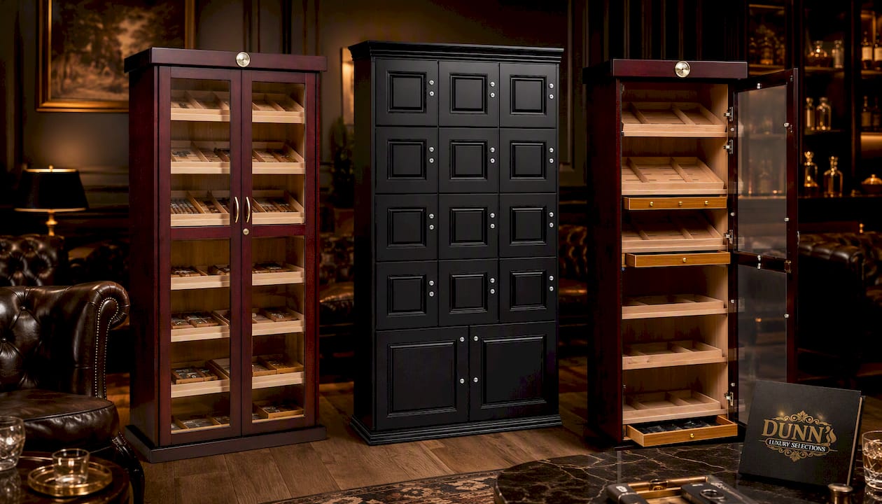 Bermuda Cabinet for Your High-End Cigars Collections