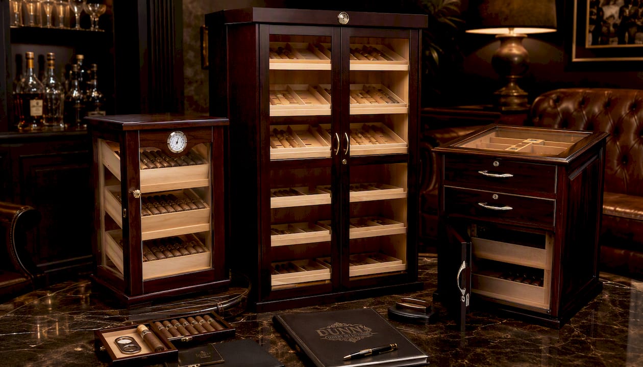 Bermuda Cabinet for Your High-End Cigars Collections