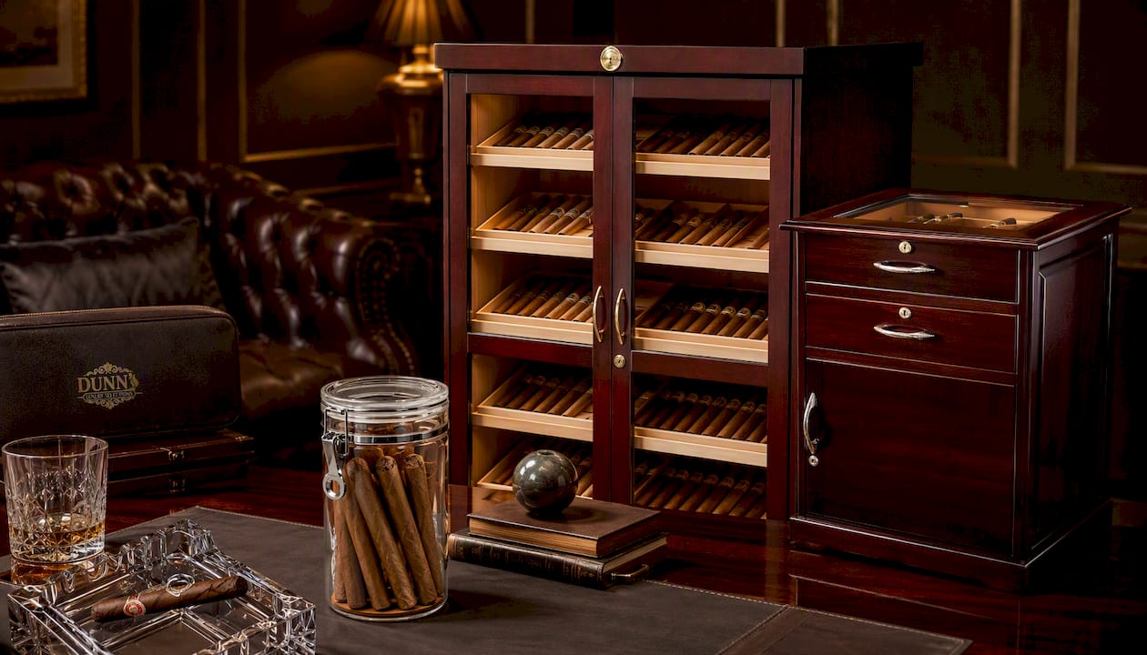 Bermuda Cabinet for Your High-End Cigars Collections