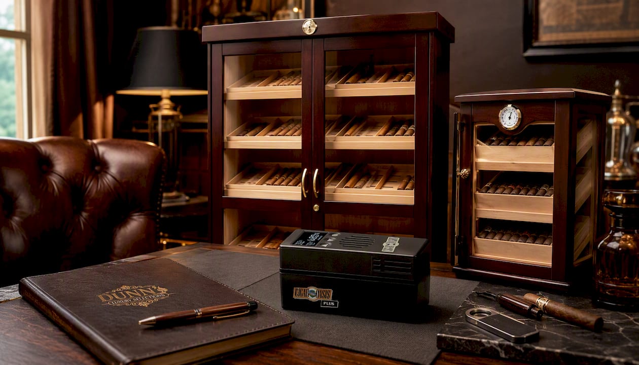 Bermuda Cabinet for Your High-End Cigars Collections