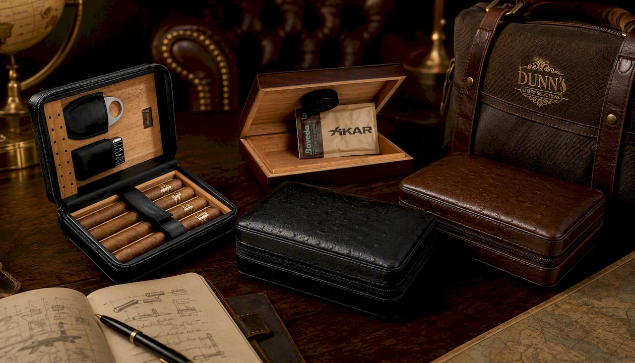Manhattan Travel Humidor (Black)
