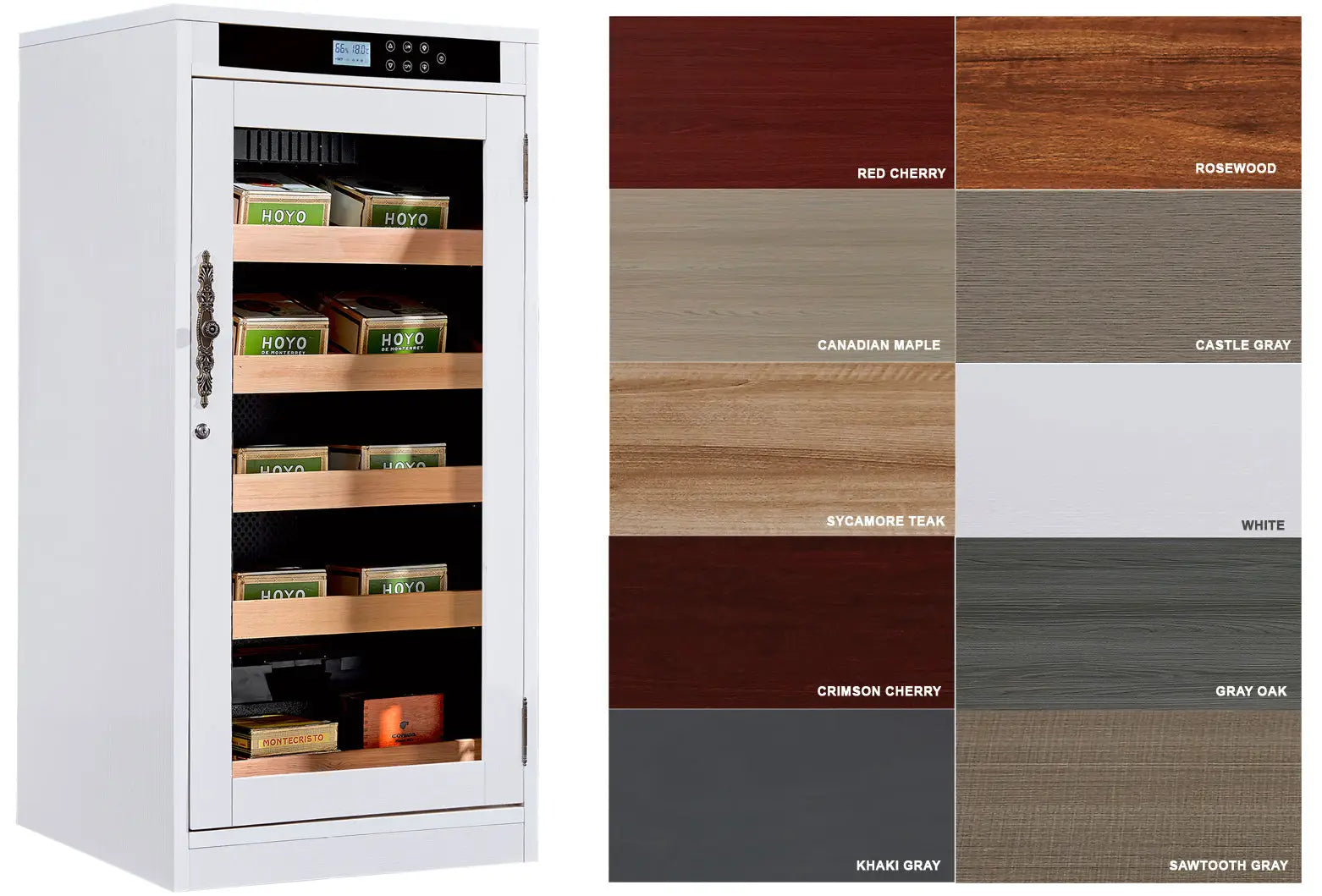Custom Melamine Humidor – Precision Climate Control for Discerning Collectors