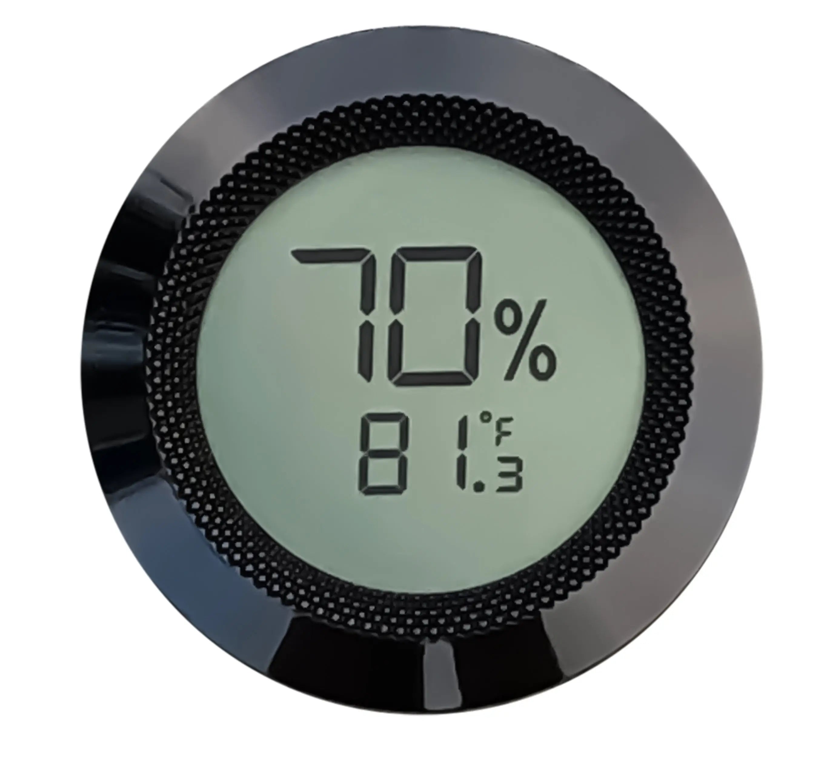 300 Series Digital Hygrometer – Humidor Temperature & Humidity Monitor Gray
