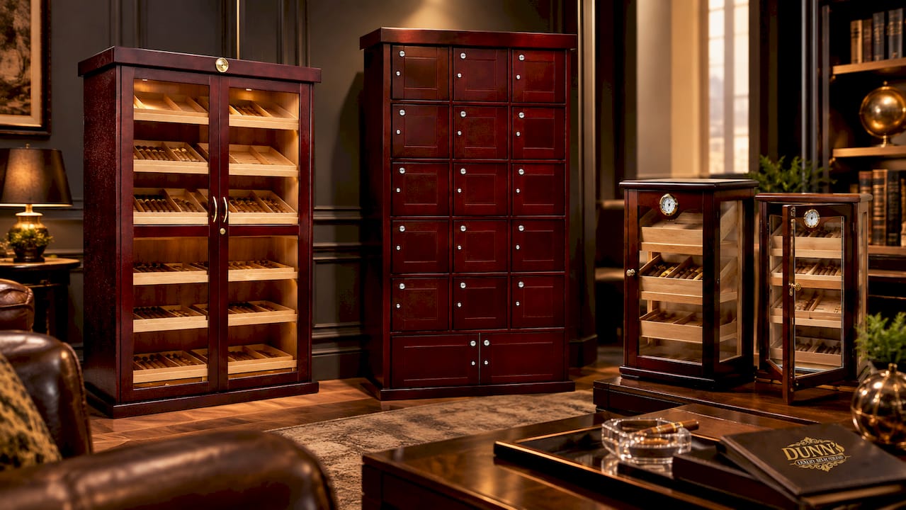 Bermuda Cabinet for Your High-End Cigars Collections