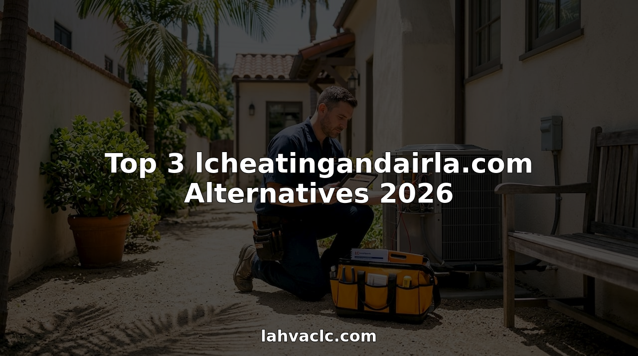 HVAC technician inspecting AC unit in home backyard