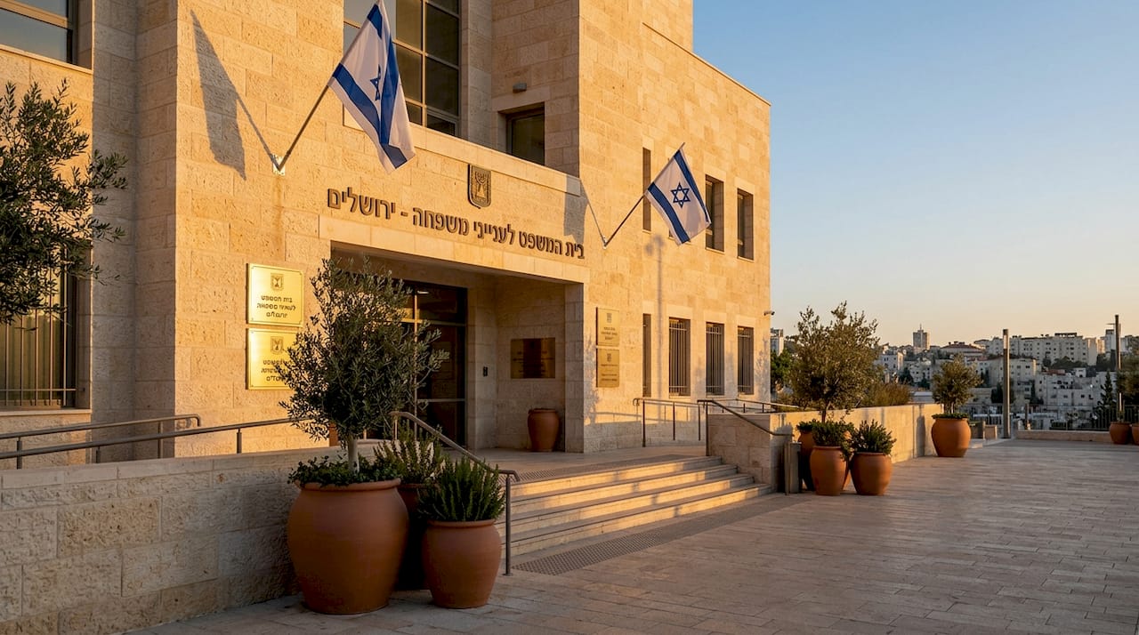 Israeli Family Court building exterior