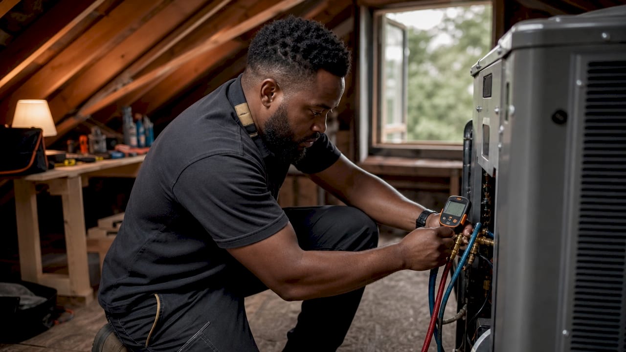 HVAC Efficiency Ratings Explained for Homeowners what is hvac efficiency rating what is hvac efficiency rating 1782459468747 HVAC technician measuring system performance HVAC technician measuring system performance
