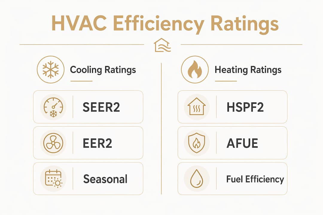 HVAC Efficiency Ratings Explained for Homeowners what is hvac efficiency rating what is hvac efficiency rating 1782459799960 Infographic comparing HVAC cooling and heating efficiency ratings Infographic comparing HVAC cooling and heating efficiency ratings