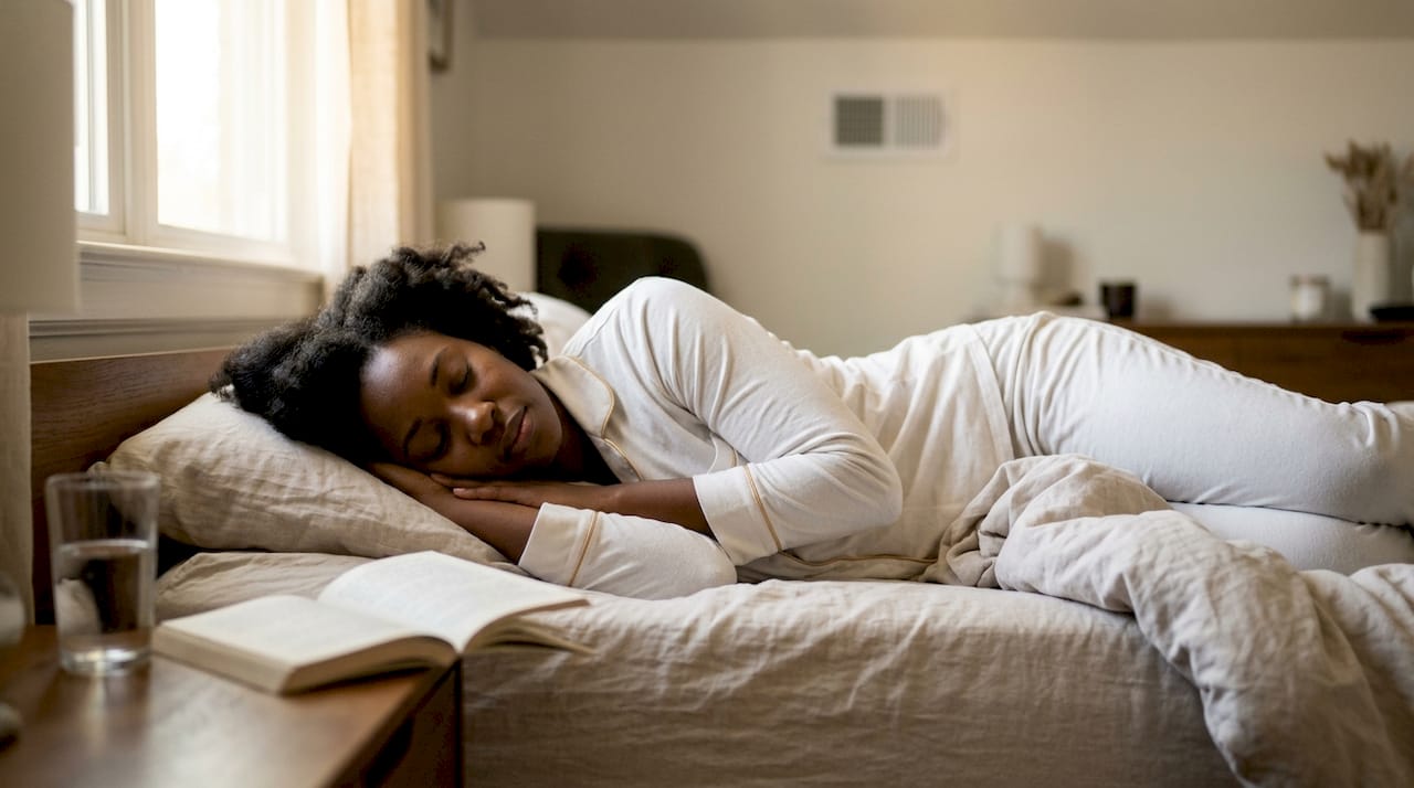 Why HVAC Noise Is Concerning: What Homeowners Must Know why hvac noise is concerning why hvac noise is concerning 1783066501345 Woman in bedroom affected by HVAC noise Woman in bedroom affected by HVAC noise