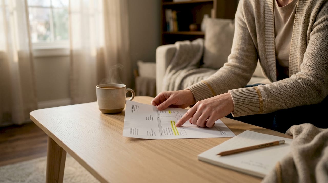 What Is an Emergency Service Fee? Your 2026 HVAC Guide what is an emergency service fee what is an emergency service fee 1783690734374 Homeowner reviewing HVAC emergency service invoice Homeowner reviewing HVAC emergency service invoice