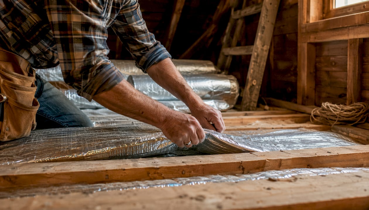 Best AC Repair Alternatives to Airconditioningrepairrosamond.com airconditioningrepairrosamond.com alternatives airconditioningrepairrosamond.com alternatives 1784799176819 Homeowner installing attic insulation for cooling Homeowner installing attic insulation for cooling