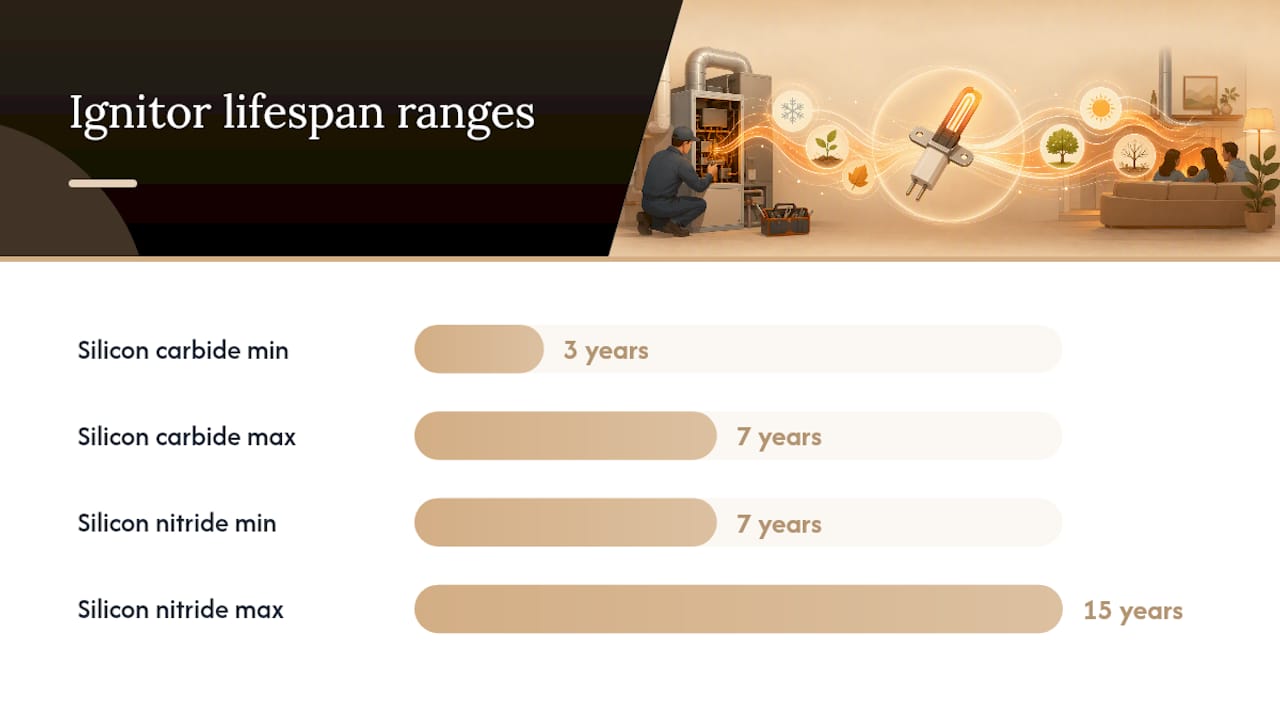 How Long Does a Furnace Ignitor Last, and What Does Replacement Cost? — overview diagram