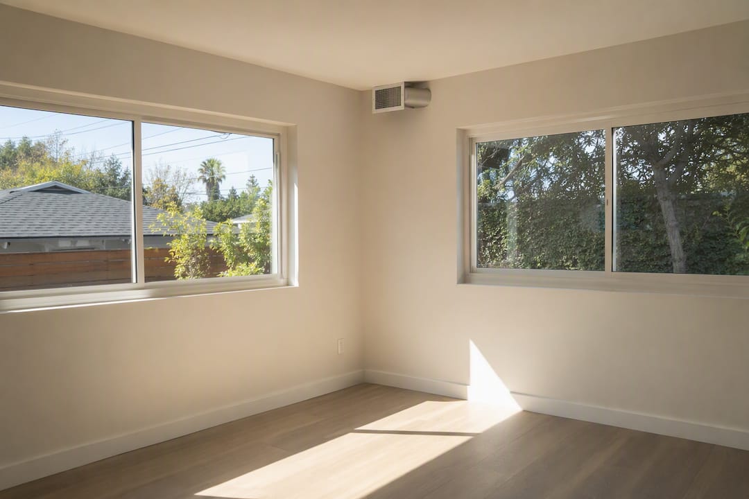 New windows and ventilation in garage ADU