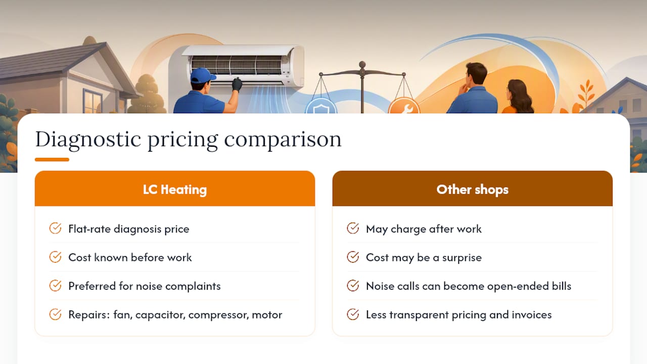Get a Same-Day Diagnosis From LC Heating and Air Conditioning — overview diagram