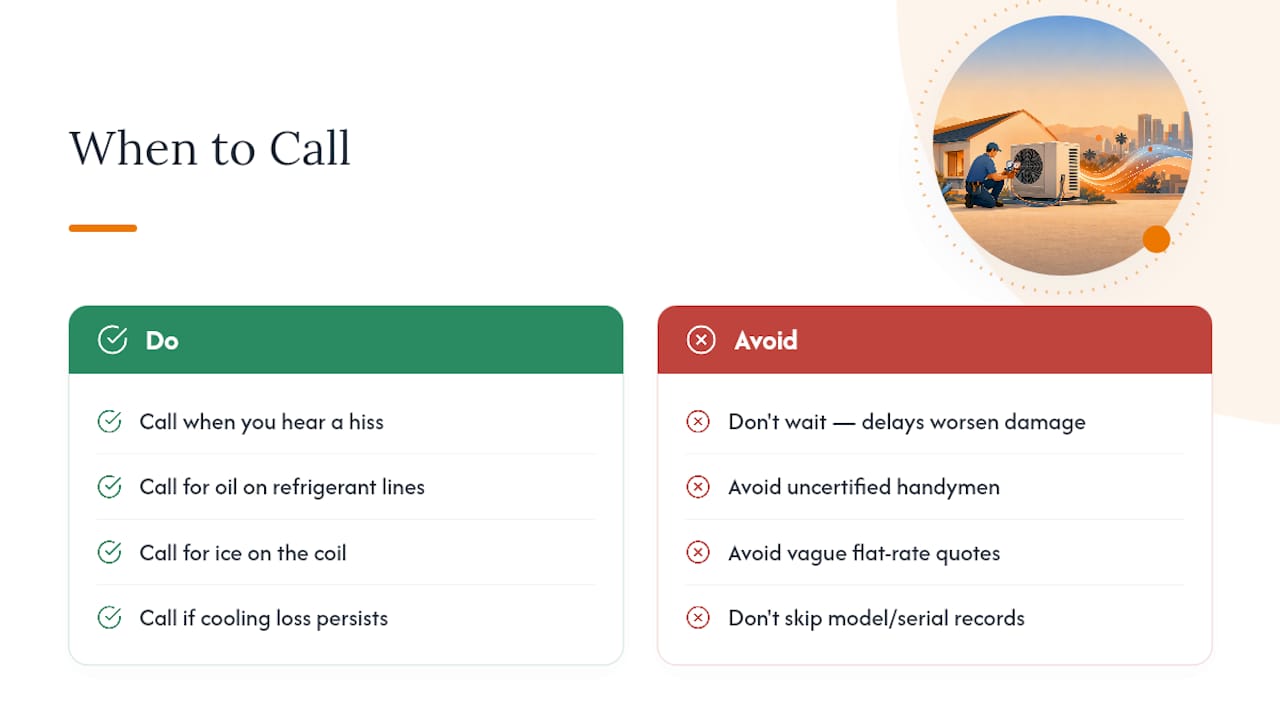 When to Call a Licensed Technician (And What It Costs) — overview diagram