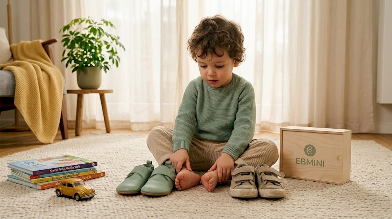 Kind testet: Barfußschuhe oder Turnschuhe – was ist besser?