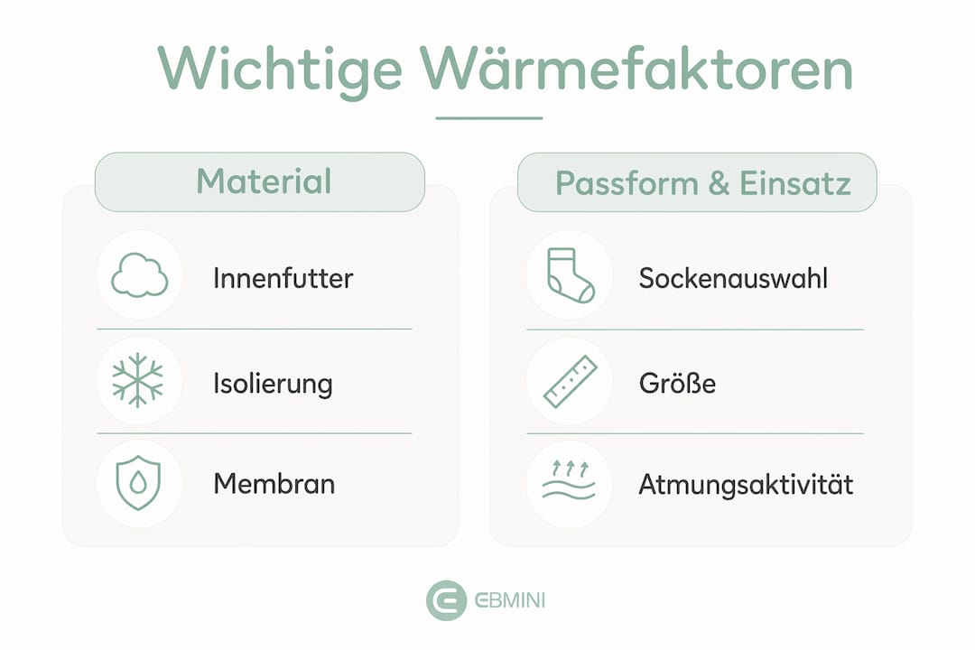 Übersicht: Was Kinderwinterschuhe richtig warm macht – die wichtigsten Faktoren im Überblick