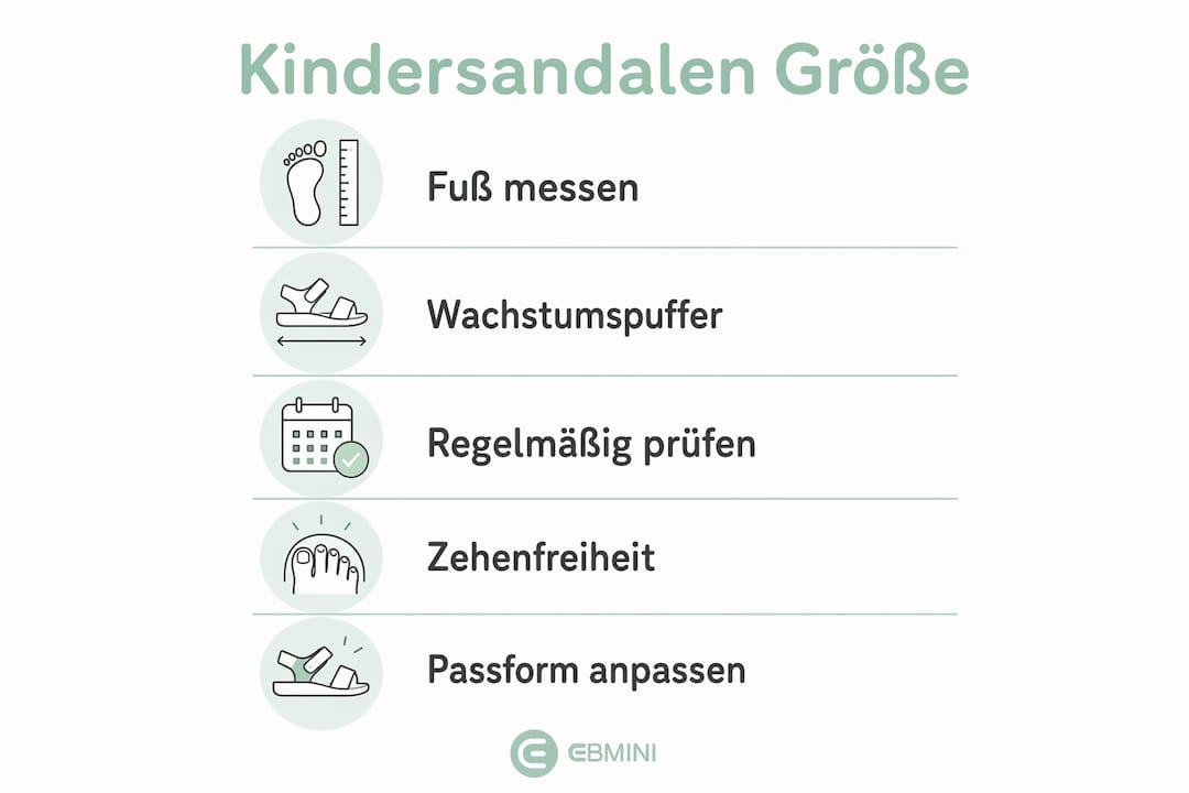 Schritt-für-Schritt-Anleitung: So findest du die perfekte Sandalengröße