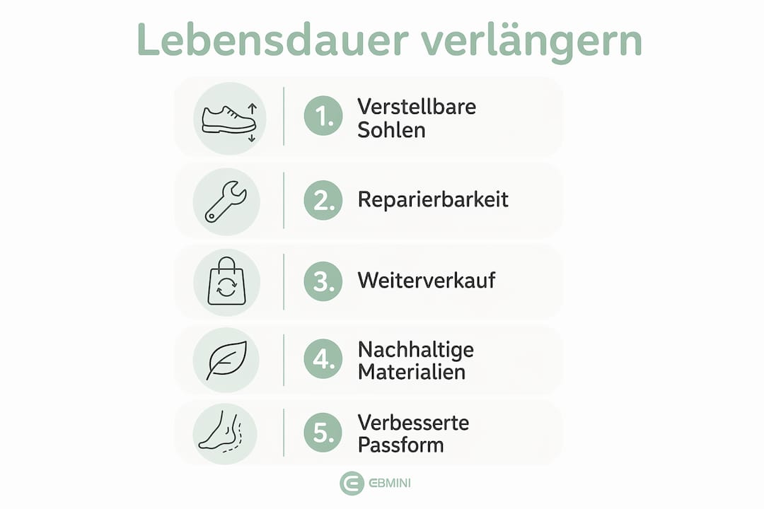 Infografik: So bleiben Kinderschuhe länger tragbar