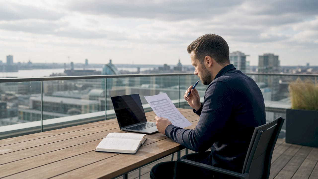 Responsable évaluant l’optimisation des processus grâce à l’automatisation des tâches