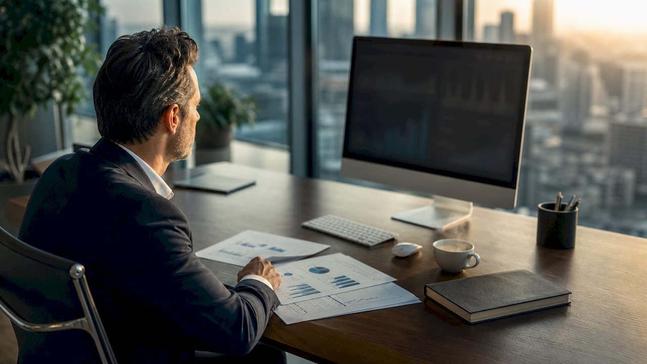 Un manager en entreprise se penche sur les enjeux de l'hyperautomatisation