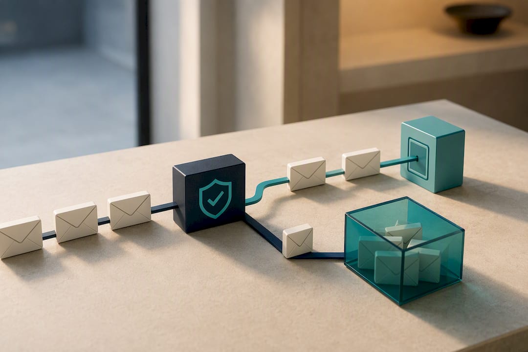 Filtrage automatique des e-mails sensibles