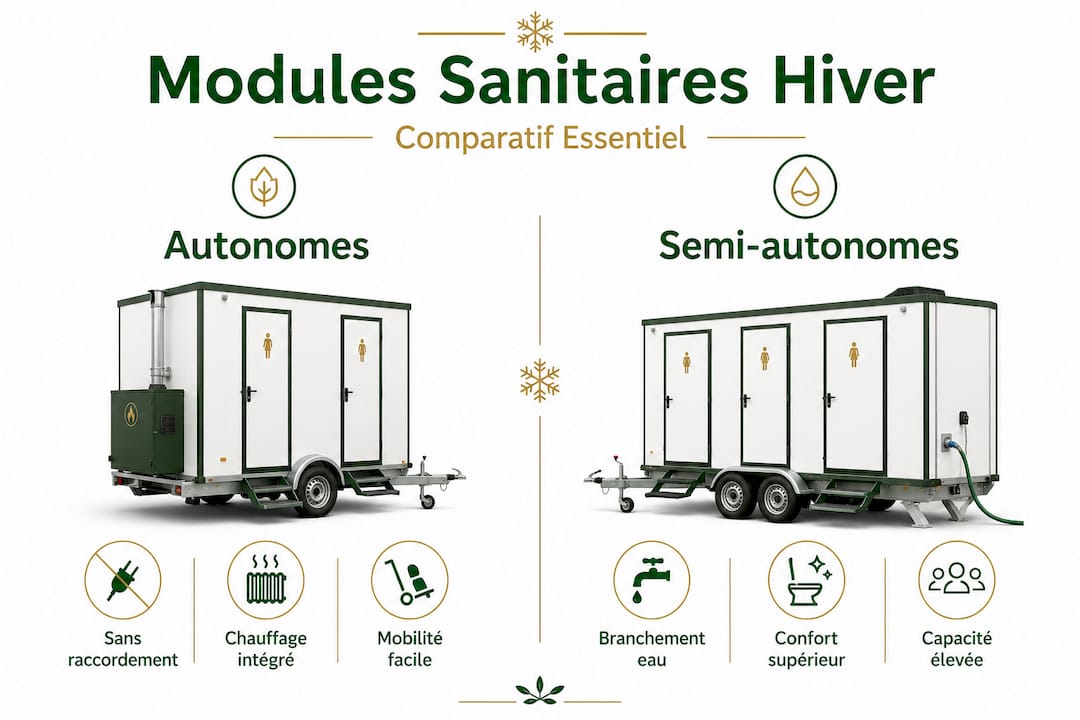 Comparatif illustré entre deux modèles de toilettes chauffantes