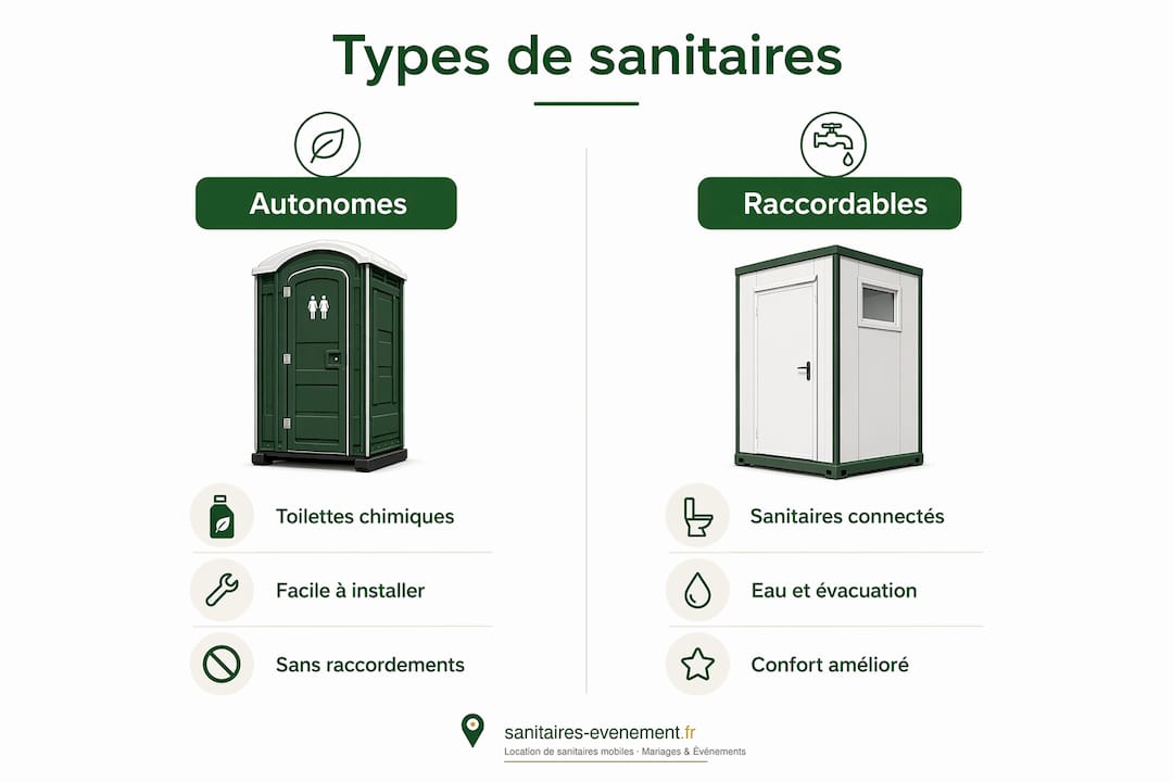 Tableau comparatif des différents modèles de toilettes et de leurs points forts