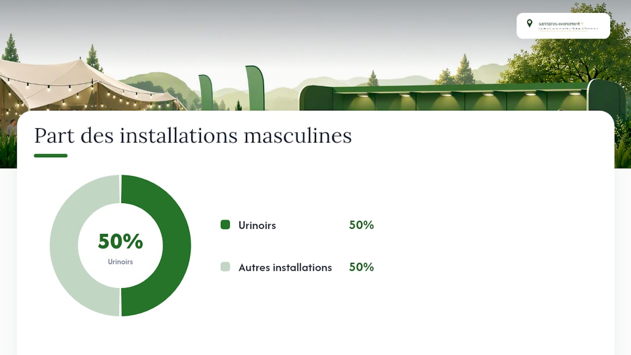 Combien d'urinoirs sans eau prévoir et où les installer ? — overview diagram