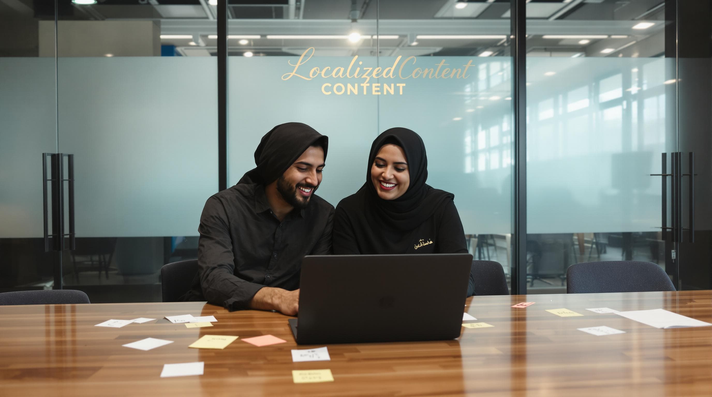 Social media managers create bilingual localized content strategy