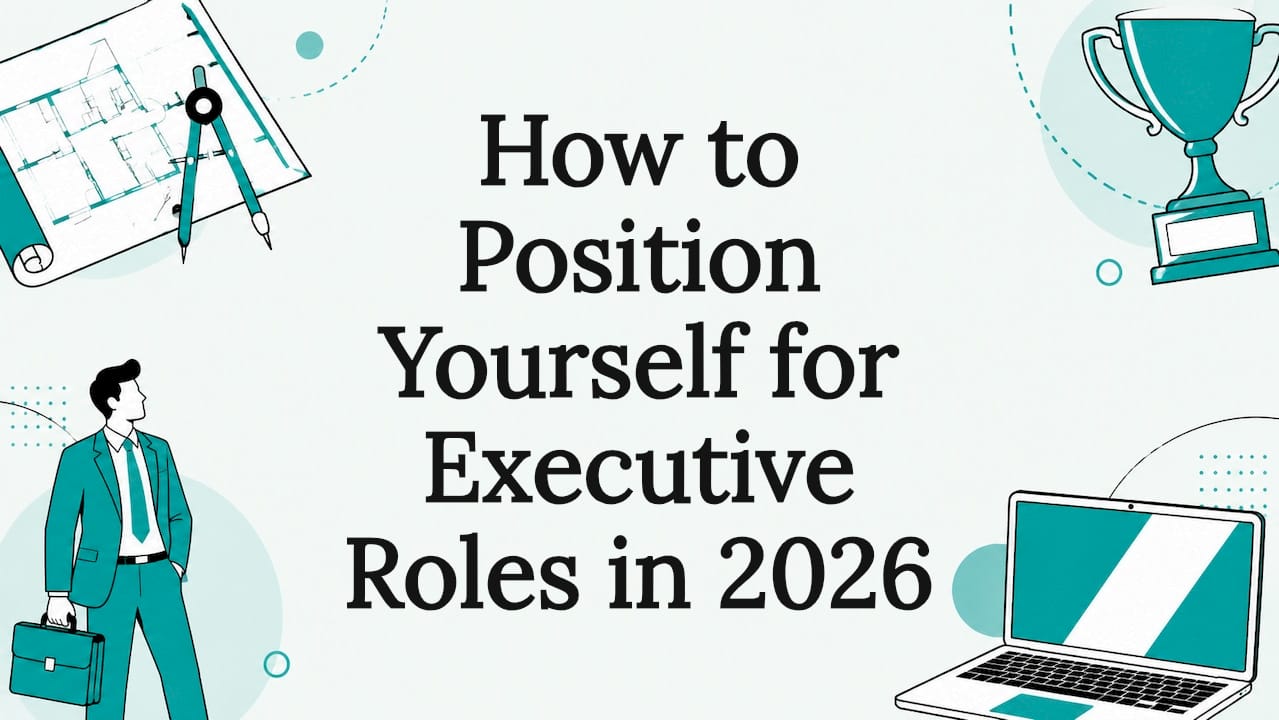 How to Position Yourself for Executive Roles in 2026