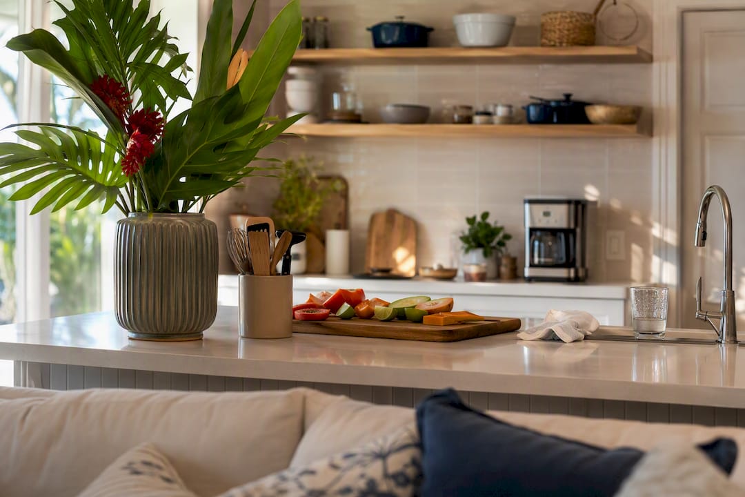 Luxury kitchen in a vacation home