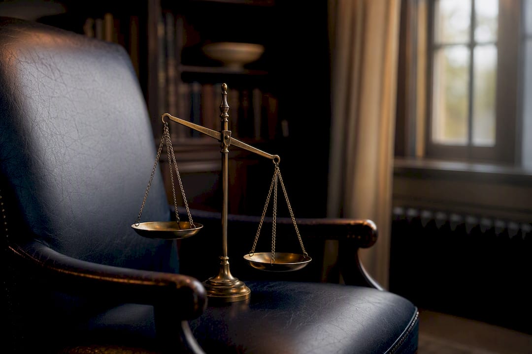 Close-up of tipping balance scale representing market risk