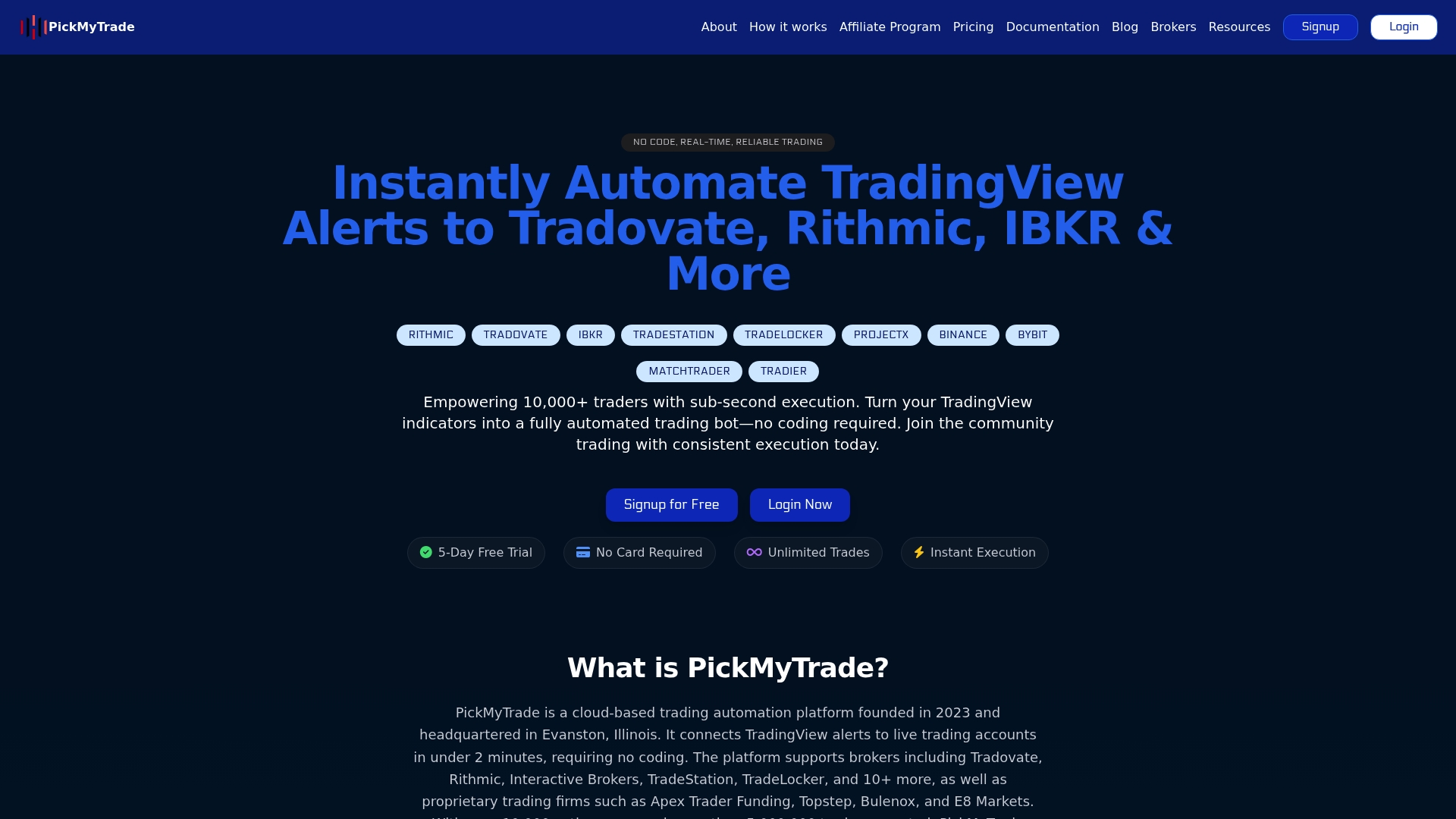https://pickmytrade.io