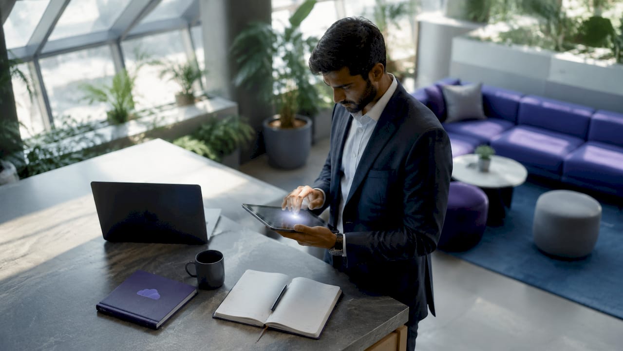 Trader reviewing funded account evaluation details