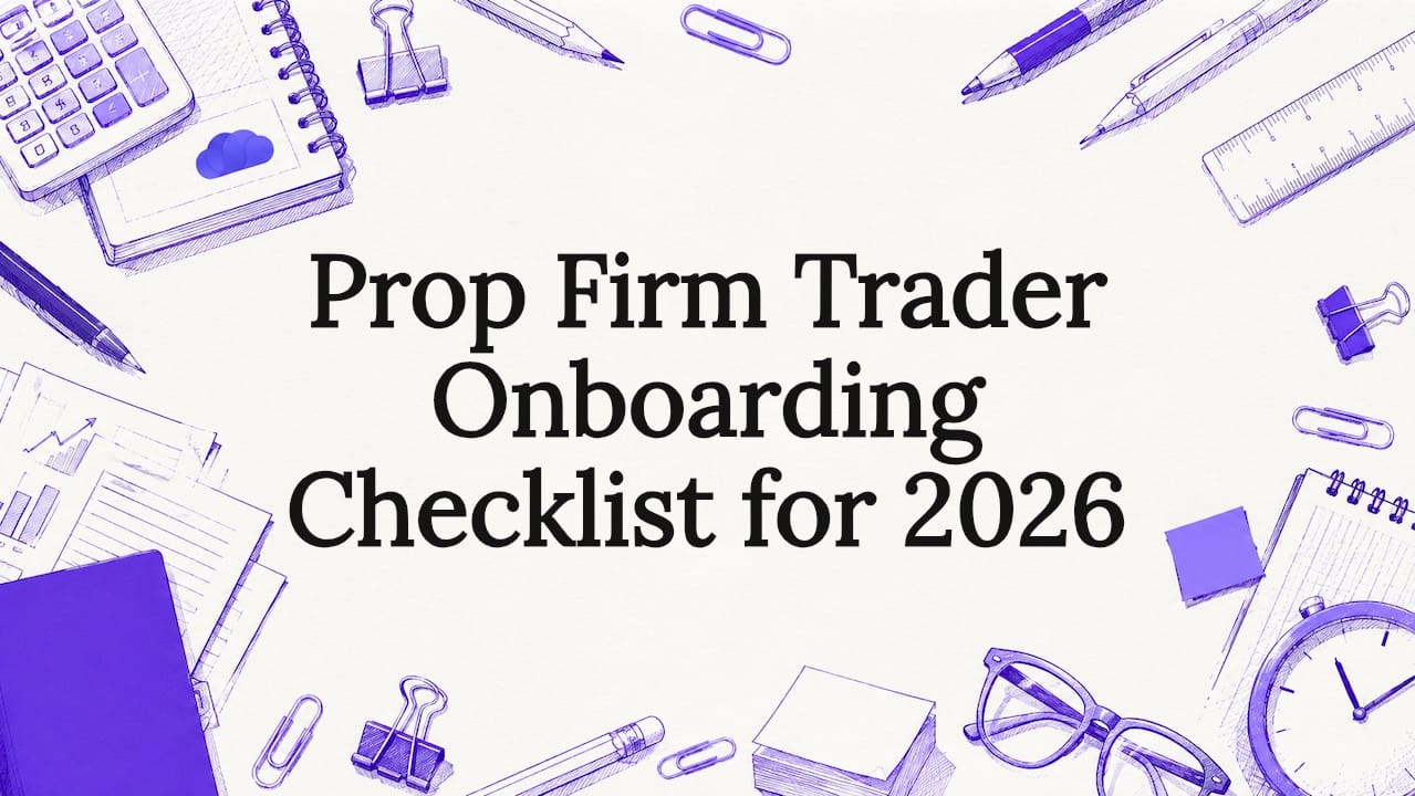 Prop Firm Trader Onboarding Checklist for 2026