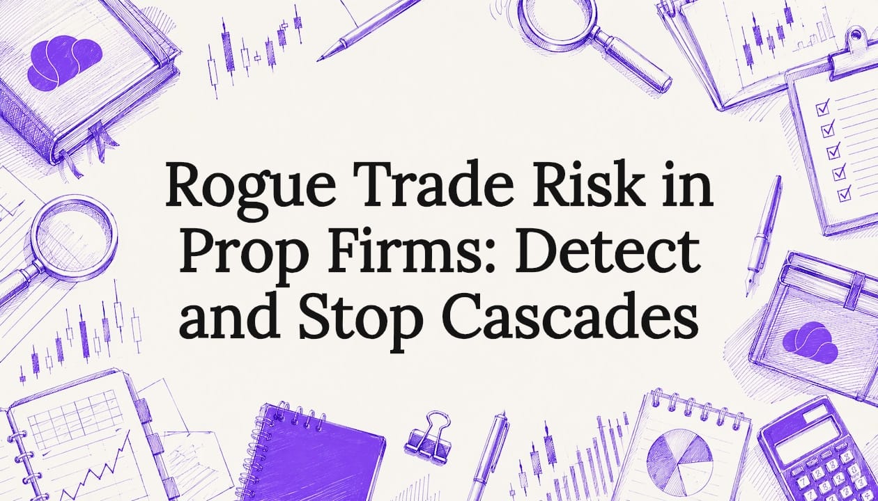 Rogue Trade Risk in Prop Firms: Detect and Stop Cascades