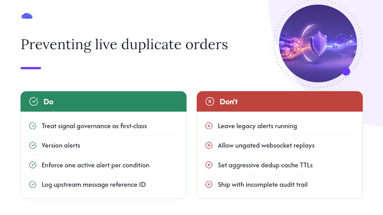 An operations perspective on where duplicate risk actually bites — overview diagram