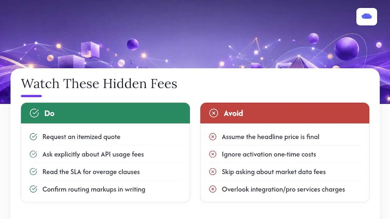 What Hidden Fees Should You Watch For in the Contract? — overview diagram