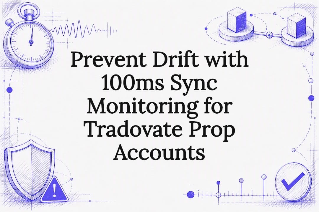 Prevent Drift with 100ms Sync Monitoring for Tradovate Prop Accounts