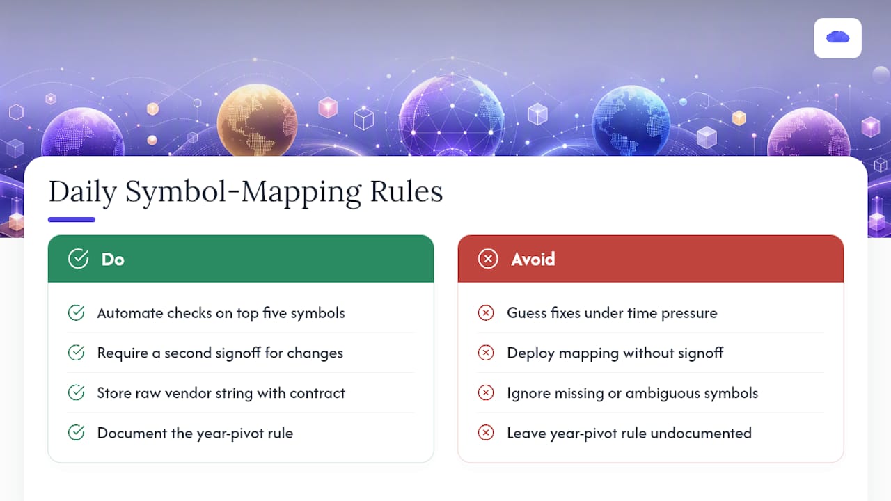 An Operator's Daily Rules for Symbol Mapping — overview diagram