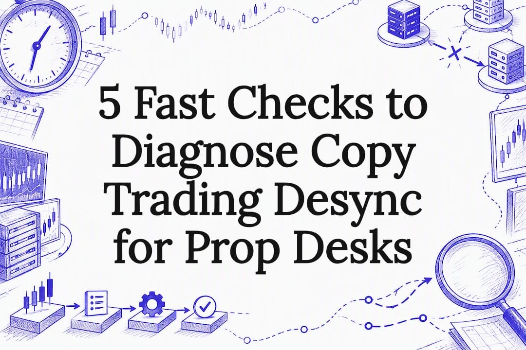 5 Fast Checks to Diagnose Copy Trading Desync for Prop Desks