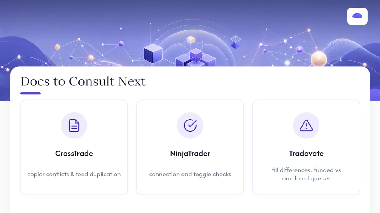 Selected Documentation and Articles to Consult Next — overview diagram