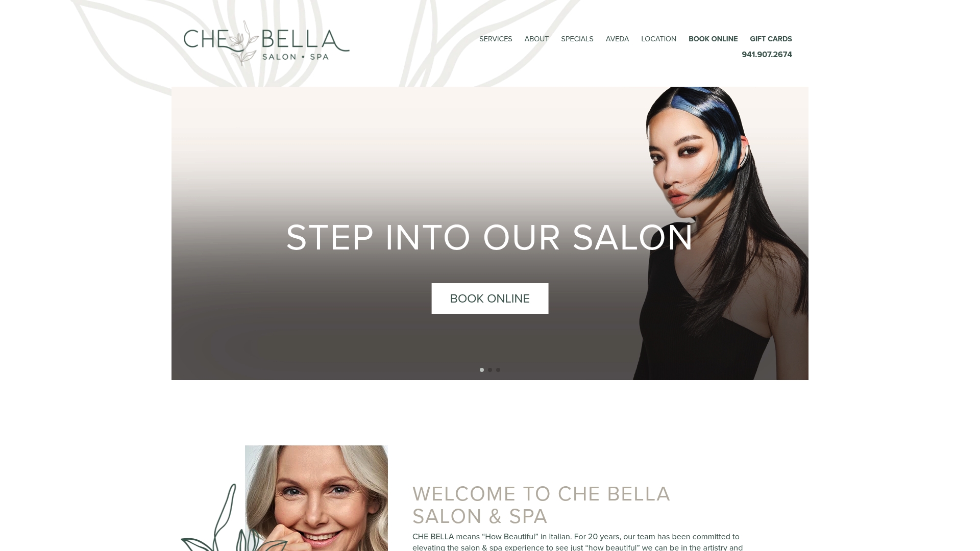 https://chebellasalonandspa.com