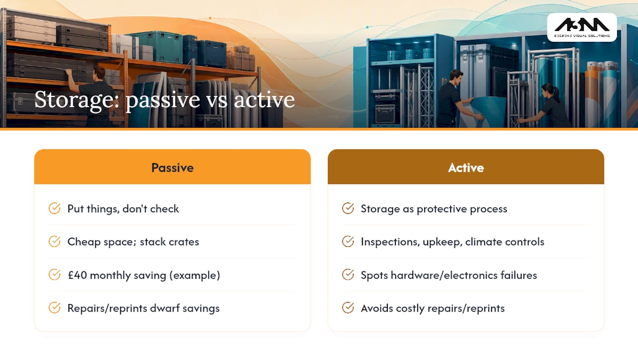 Why treating storage as passive warehousing is a costly mistake — overview diagram